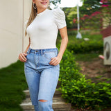 CUERPO BLANCO PERLA CUELLO ALTO