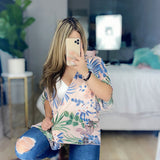 KIMONO FLORAL PALO DE ROSA