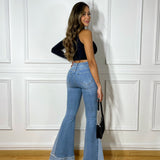 Busito Manga Sola Cuello Alto Negro