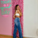 Top Basic Brillos Blanco