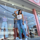 Jean Cello Skinny Destroy Ankle