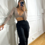 Busito Gancho Delantero Ceniza