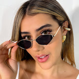 Gafas Old Money Doradas Negro