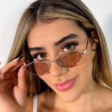 Gafas Rombo Doradas Lente Cafe