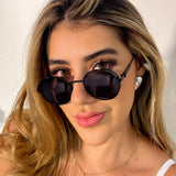 Gafas Top Circulares Black lente Black