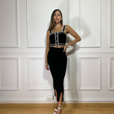 Pantalón Abertura Bota AW Negro