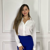 Blusa Blanca Botones