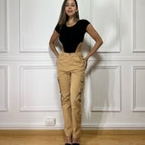 Cargo Pant Caqui Nina
