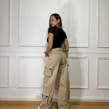 Cargo Pant Caqui Ancho