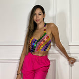 Top Espejos Multicolor