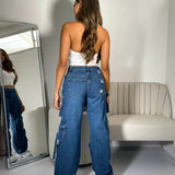 Cremallera superior Blanco