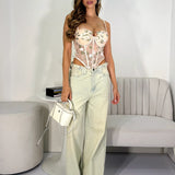 Corsé Sirena Taupe Oliva