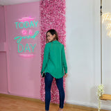 Camisera Top Cruzado Verde