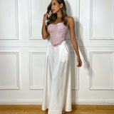 Corset Barbie Rosa Glitter