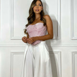 Corset Barbie Rosa Glitter