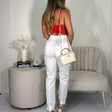 Corsé Sirena Malla Rojo