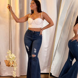 Top Copitas Diamond Blanco