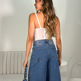 Corset Lentejuelas White
