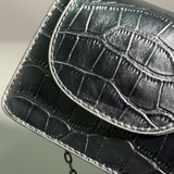 Mini Bag Plateado Correa