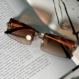 Gafas Retro Marron Clear