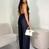 Set Summer Caida Pantalon Denim