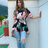 BLUSON CON ESTAMPADO FLORAL