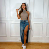 Body Costirllero Cuello Alto Ash