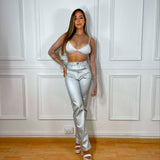 Malla Manga Larga Plata