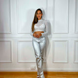 Busito Mesh Transparencia Diamond Blanco