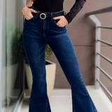 Bota Ancha Jean Navy