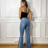 Flor superior Cruzado Negro