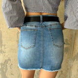 FALDA ROTOS AZUL CLARO