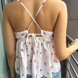 BLUSA BLANCA FLORES ROSAS