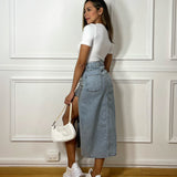 Falda Fashion Dorada Foil