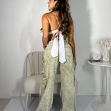 Cargo Jean Verde Claro