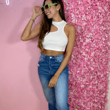 Jean Cello Super High Rise Liso