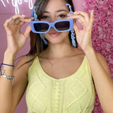 Gafas Baby Blue con Cadena