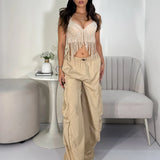 Cargo Parachutte Pant Caqui