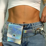 Cinturon Cargo Silver