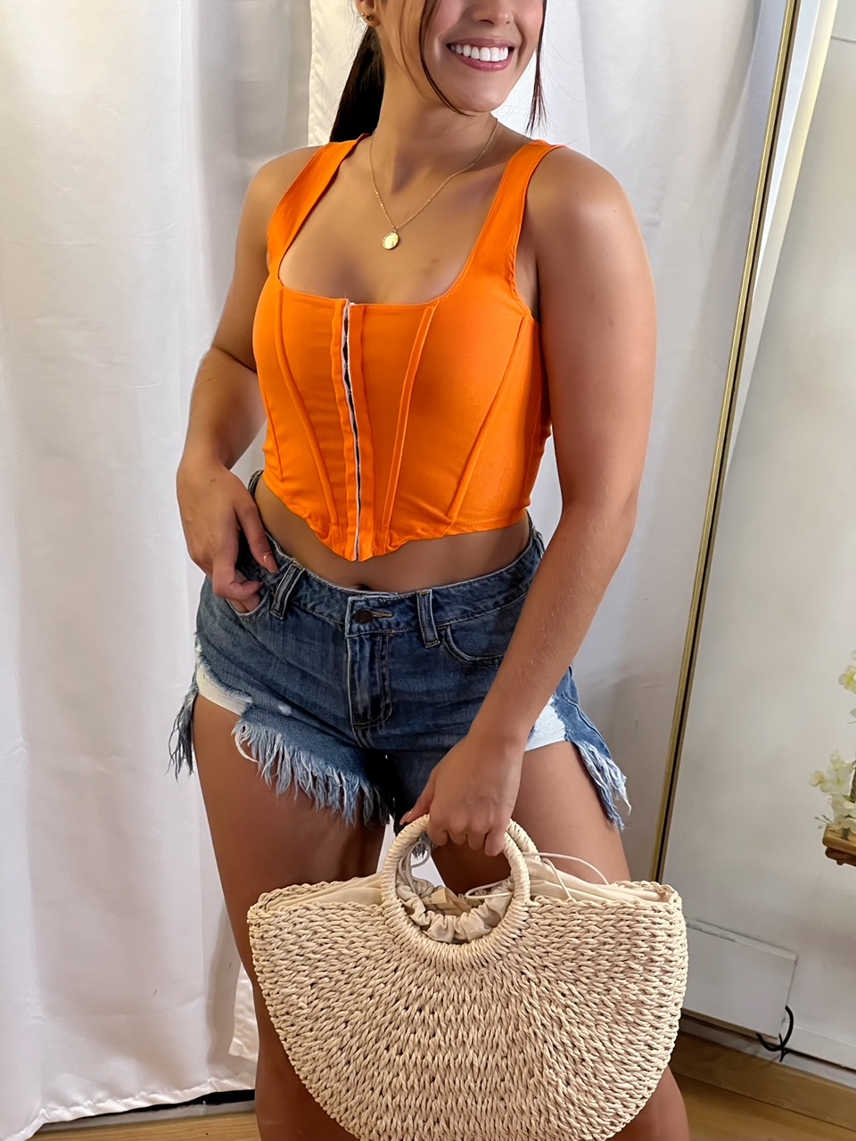 corset naranja