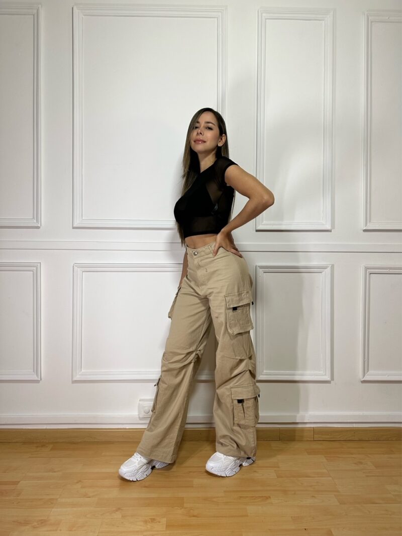 Cargo Pant Caqui Ancho - Imagen 2